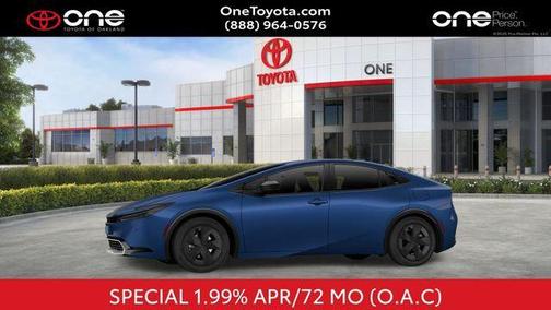 Reservoir Blue 2026 Toyota Prius Plug-In Hybrid SE
