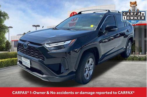 Midnight Black Metallic 2024 Toyota RAV4 Hybrid LE