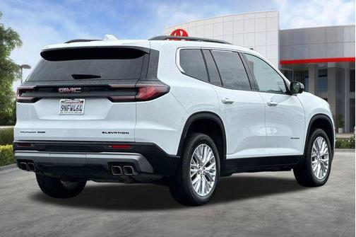 White 2024 GMC Acadia AWD Elevation