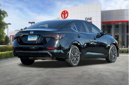 Super Black 2025 Nissan Sentra S