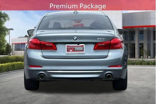 Blue 2017 BMW 530 530i