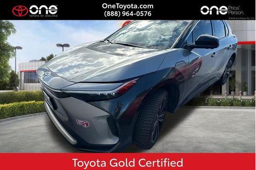 Black 2023 Toyota bZ4X Limited