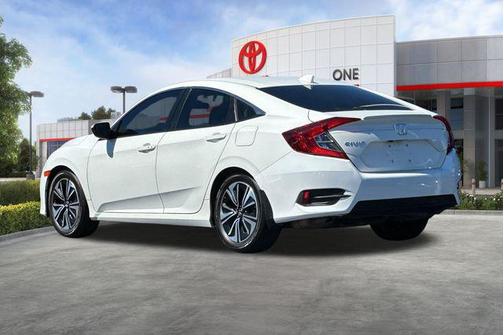White Orchid Pearl 2016 Honda Civic EX-T