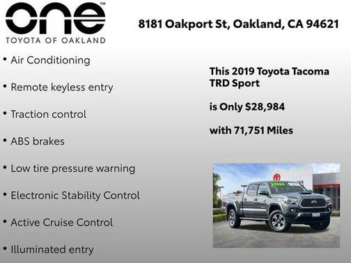 2019 Toyota Tacoma TRD Sport