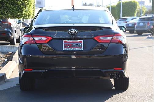 Midnight Black Metallic 2020 Toyota Camry SE