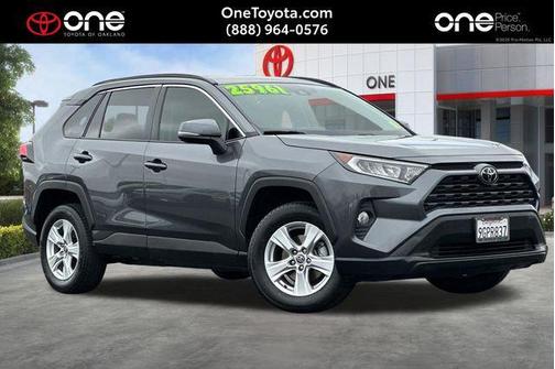 Magnetic Gray Metallic 2021 Toyota RAV4 XLE