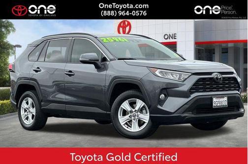 Magnetic Gray Metallic 2021 Toyota RAV4 XLE