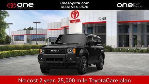 Black 2026 Toyota Land Cruiser 1958