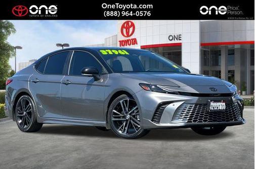 Gray 2026 Toyota Camry XSE