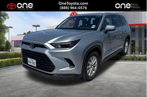 Celestial Silver Metallic 2025 Toyota Grand Highlander XLE