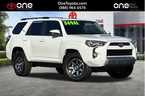 Super White 2020 Toyota 4Runner TRD Off Road