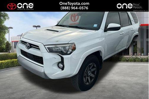 Super White 2020 Toyota 4Runner TRD Off Road