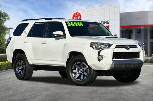 Super White 2020 Toyota 4Runner TRD Off Road