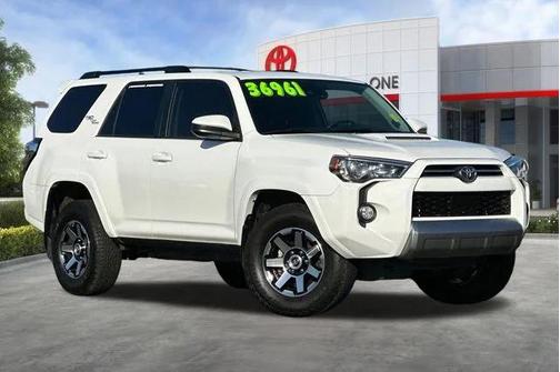 Super White 2020 Toyota 4Runner TRD Off Road