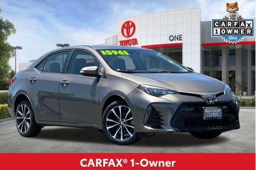 Gray 2019 Toyota Corolla SE