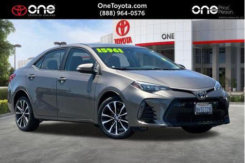 Gray 2019 Toyota Corolla SE