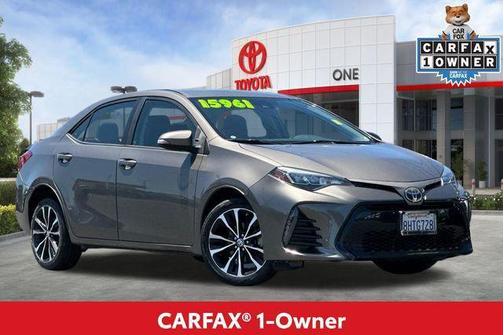 Gray 2019 Toyota Corolla SE