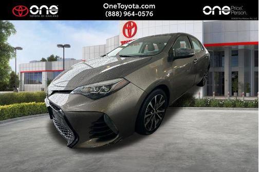 Gray 2019 Toyota Corolla SE