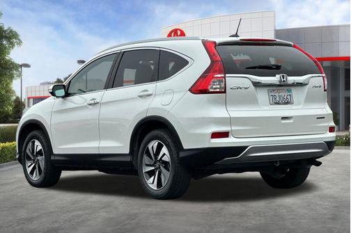 White 2015 Honda CR-V Touring