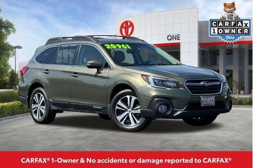 Wilderness Green Metallic 2018 Subaru Outback 2.5i Limited