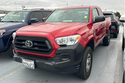 Barcelona Red Metallic 2022 Toyota Tacoma SR