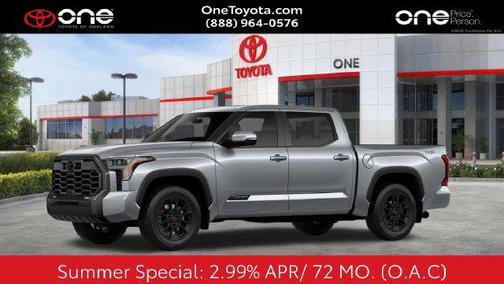 Celestial Silver Metallic 2026 Toyota Tundra Platinum