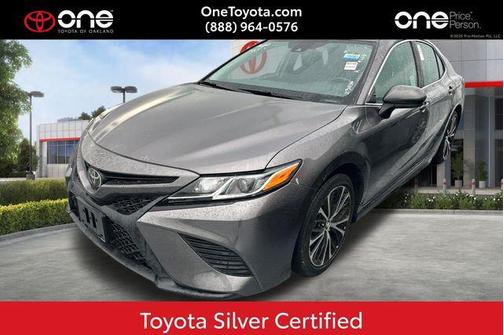 Predawn Gray Mica 2019 Toyota Camry SE