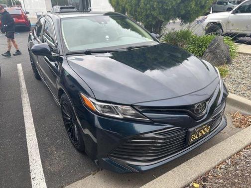 Blue 2019 Toyota Camry LE