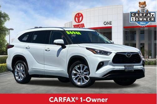 Wind Chill Pearl 2023 Toyota Highlander Limited