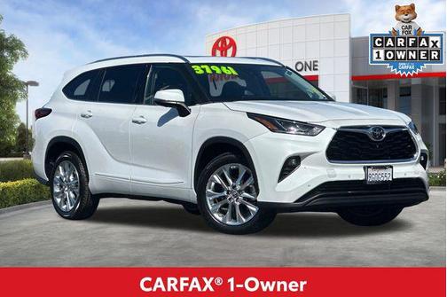 Wind Chill Pearl 2023 Toyota Highlander Limited