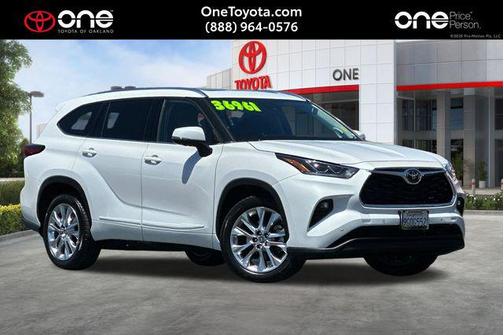 Wind Chill Pearl 2023 Toyota Highlander Limited