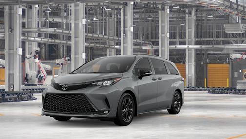Gray 2026 Toyota Sienna XSE 7 Passenger