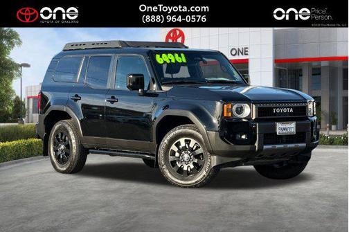 Black 2024 Toyota Land Cruiser Base