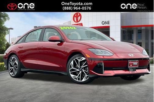 Ultimate Red 2023 Hyundai IONIQ 6 SEL
