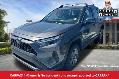 Magnetic Gray Metallic 2022 Toyota RAV4 Hybrid XLE