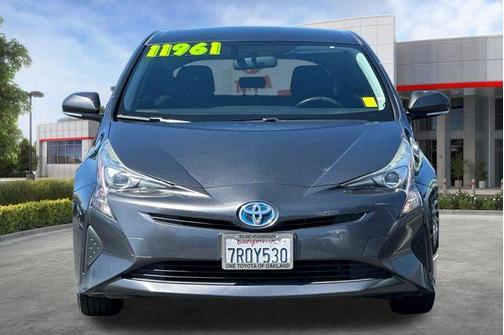 Magnetic Gray Metallic 2016 Toyota Prius Three