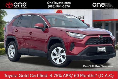 Ruby Flare Pearl 2024 Toyota RAV4 LE