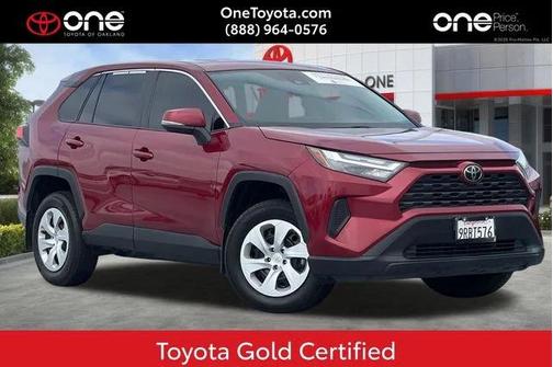 Ruby Flare Pearl 2024 Toyota RAV4 LE