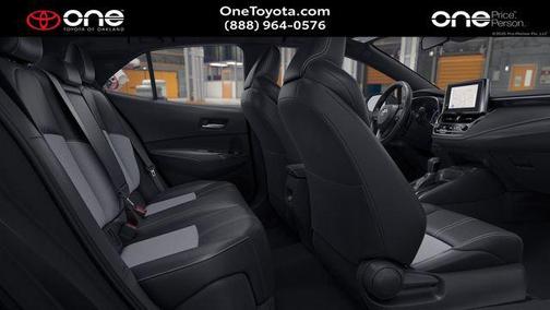 Wind Chill Pearl/Midnight Black Metallic 2026 Toyota Corolla XSE