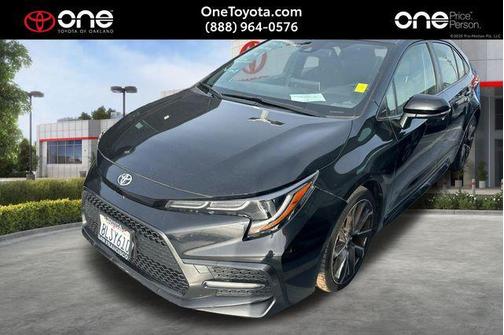 Black Sand Pearl 2020 Toyota Corolla SE