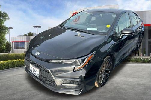 Black Sand Pearl 2020 Toyota Corolla SE