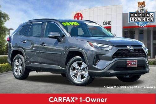 Magnetic Gray Metallic 2023 Toyota RAV4 Hybrid LE