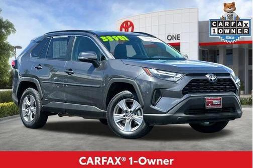 Magnetic Gray Metallic 2023 Toyota RAV4 Hybrid LE