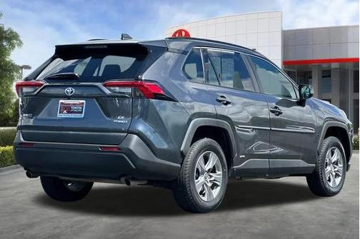 Magnetic Gray Metallic 2023 Toyota RAV4 Hybrid LE