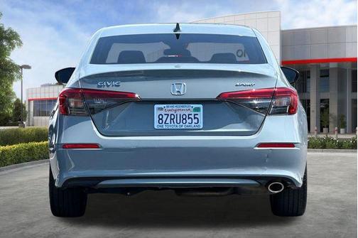 Aegean Blue Metallic 2022 Honda Civic Sport