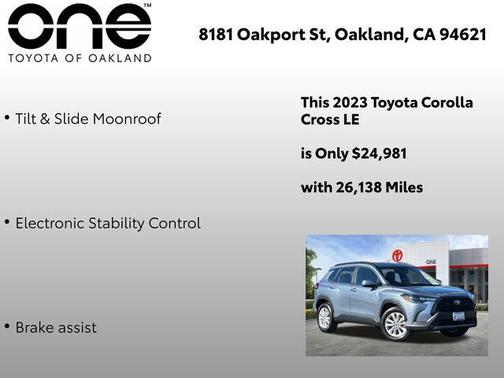 2023 Toyota Corolla Cross LE