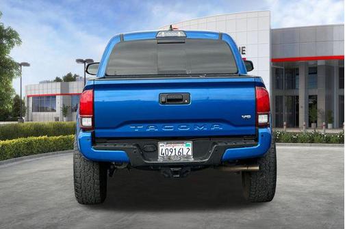 Blazing Blue 2018 Toyota Tacoma TRD Sport