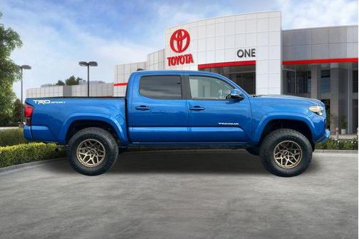 Blazing Blue 2018 Toyota Tacoma TRD Sport