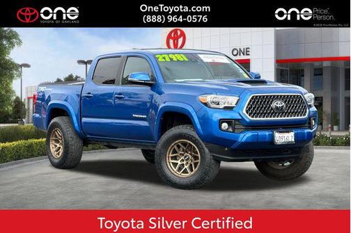 Blazing Blue 2018 Toyota Tacoma TRD Sport