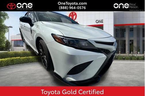 Midnight Black Metallic 2024 Toyota Camry TRD V6